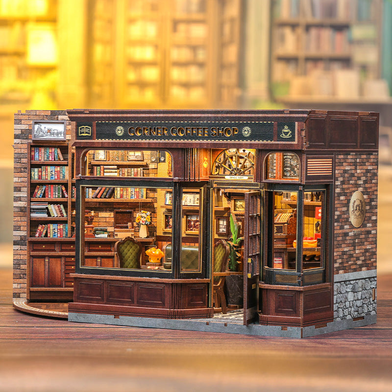 Cafeteria da Esquina Casa Miniatura DIY