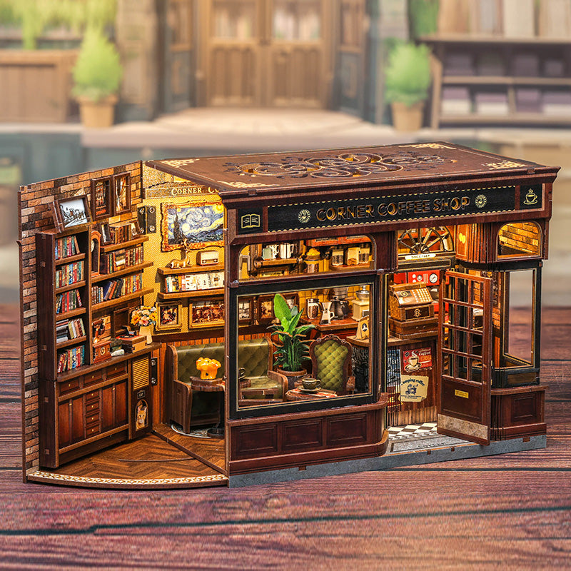 Cafeteria da Esquina Casa Miniatura DIY