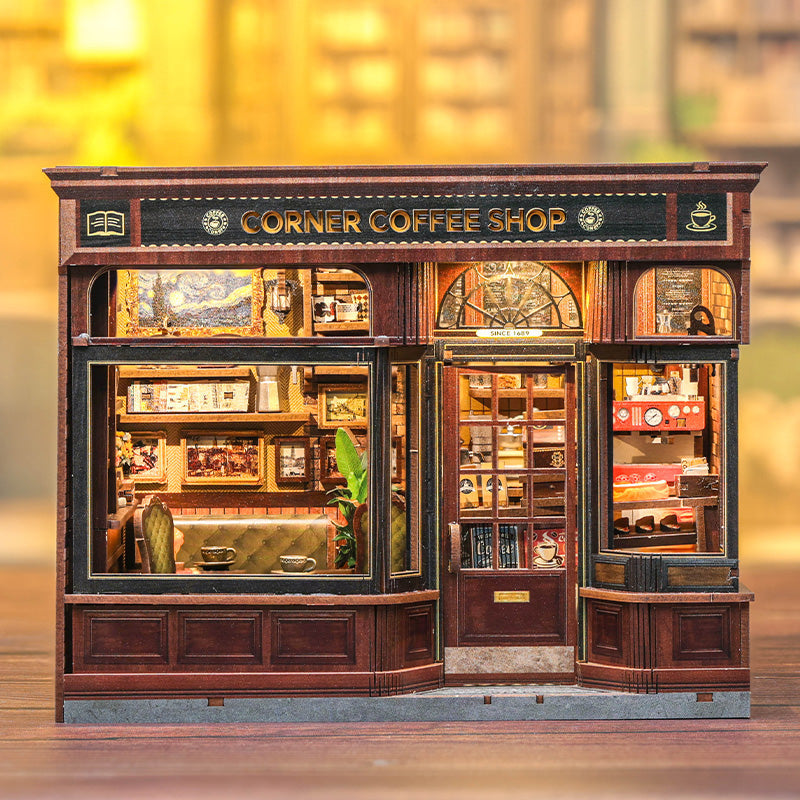 Cafeteria da Esquina Casa Miniatura DIY