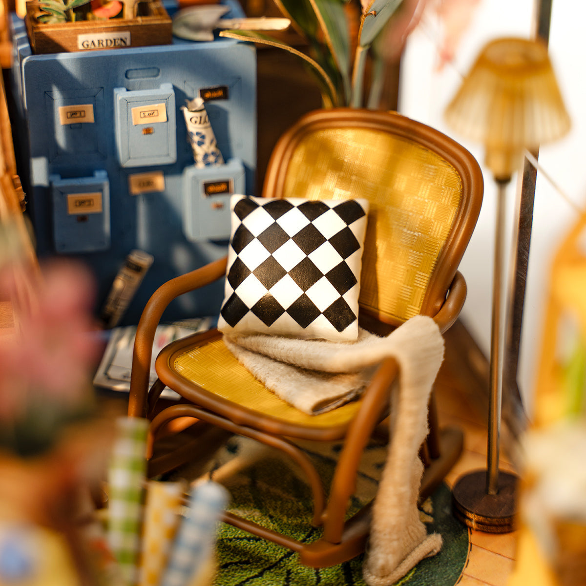 Casa de Jardim Book Nook DIY