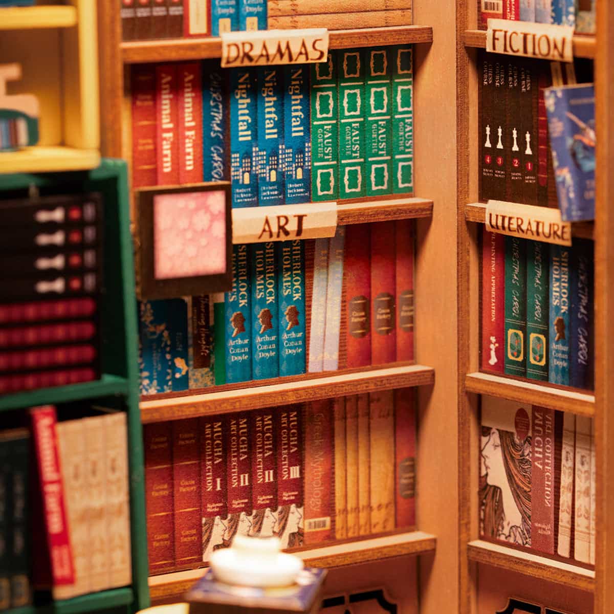 Livraria Shakespeare Book Nook DIY