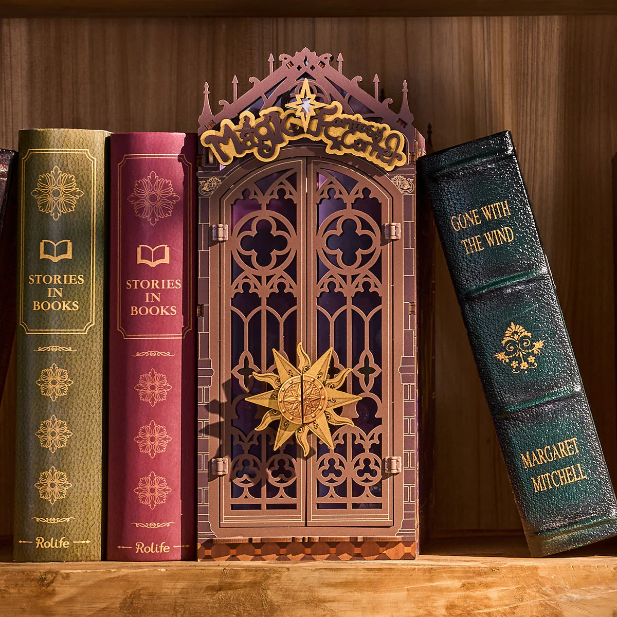 Mundo Mágico da Fantasia Book Nook DIY