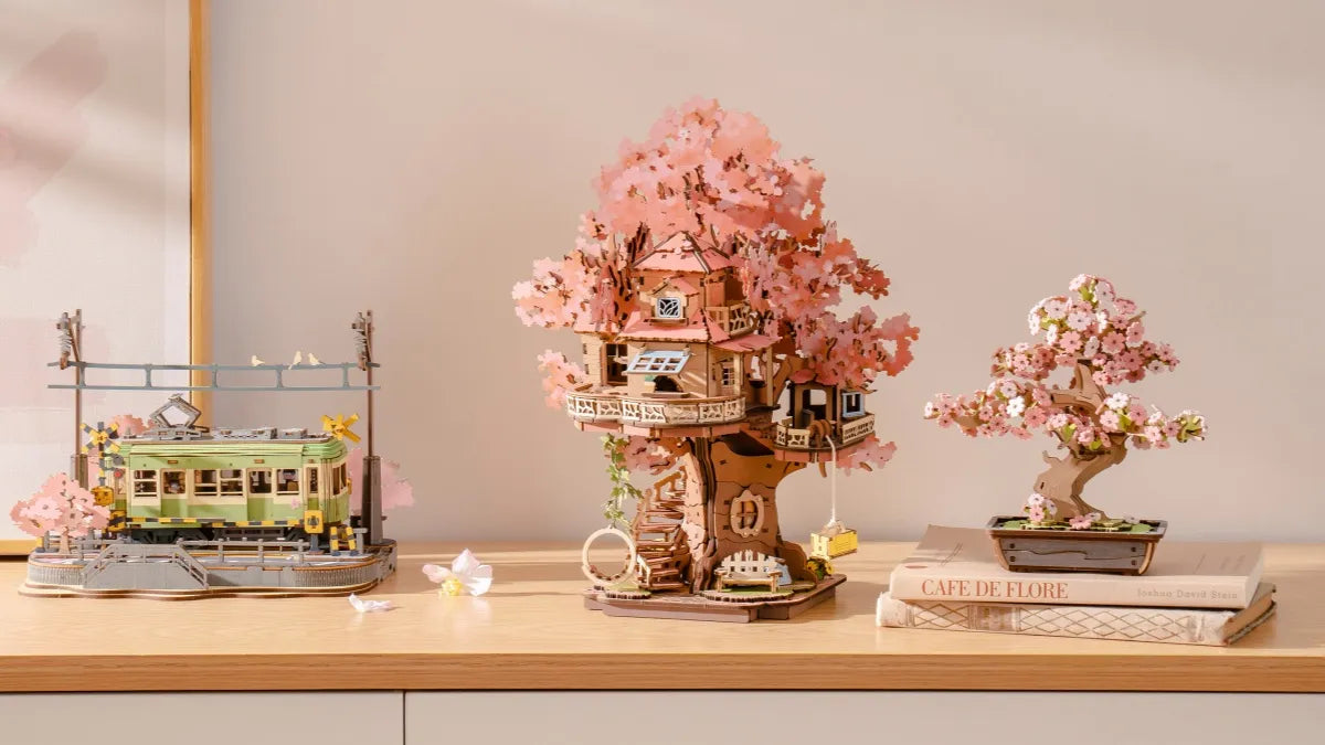 Quebra-cabeças 3D em Madeira DIY