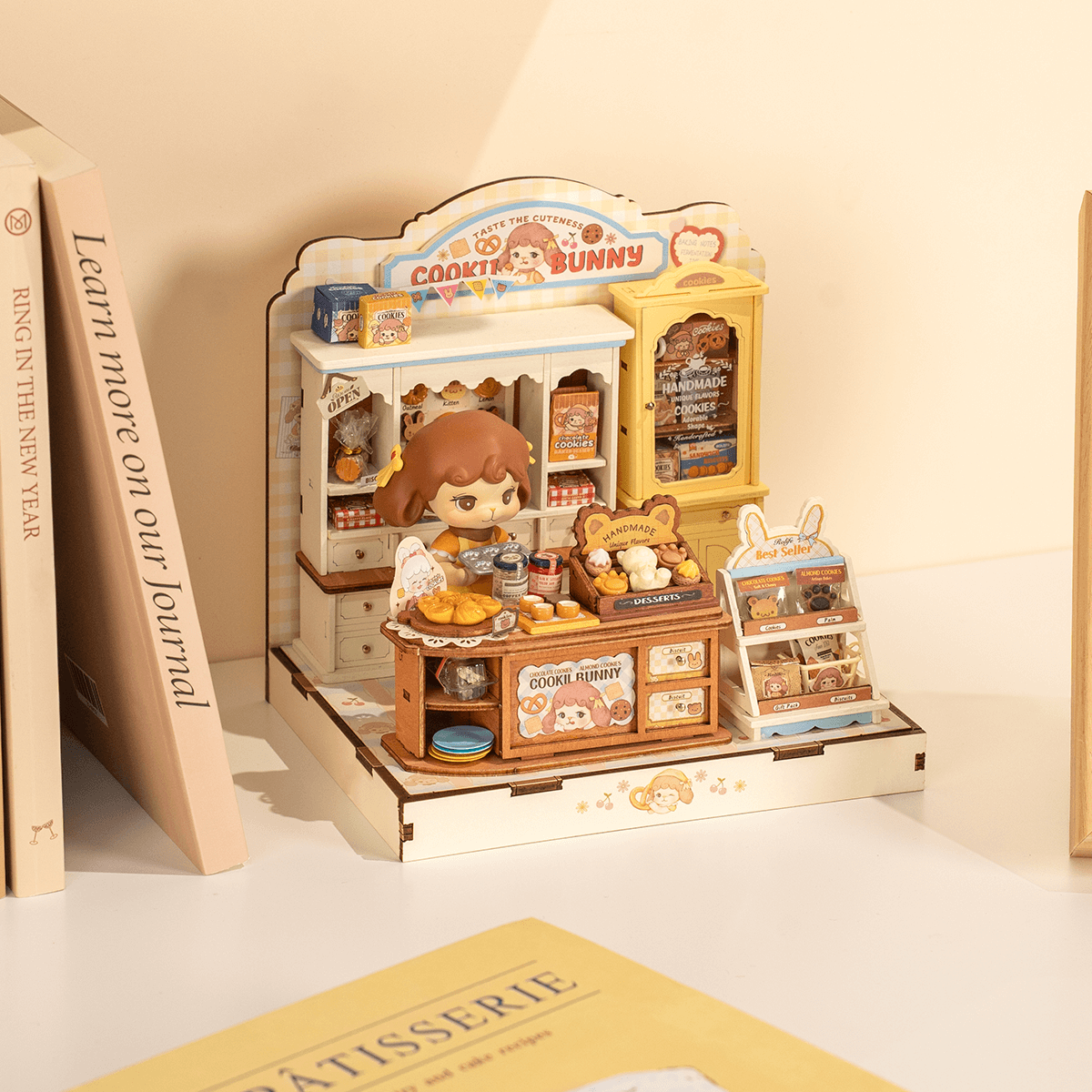Loja de Cookies Cookii Bunny | Casa Miniatura DIY