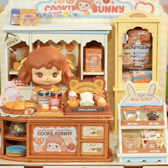 Loja de Cookies Cookii Bunny | Casa Miniatura DIY