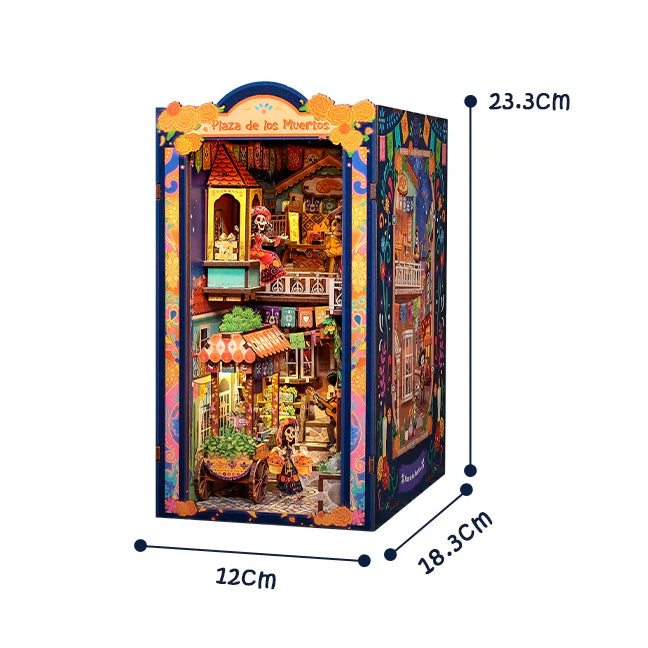 Plaza de los Muertos | Book Nook DIY