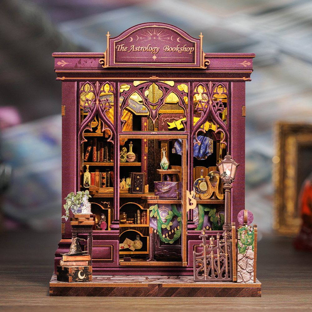 A Livraria da Astrologia Casa Miniatura DIY