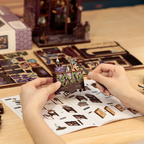 A Livraria da Astrologia Casa Miniatura DIY