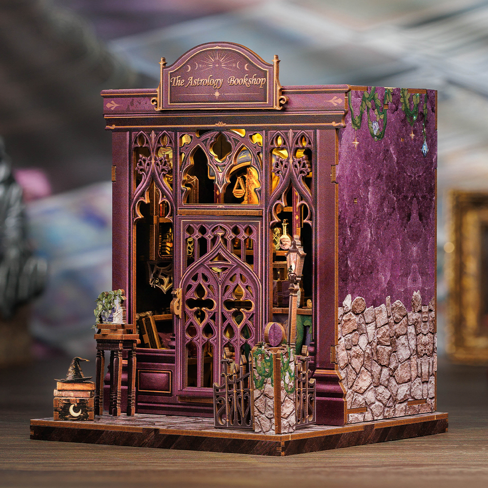 A Livraria da Astrologia Casa Miniatura DIY