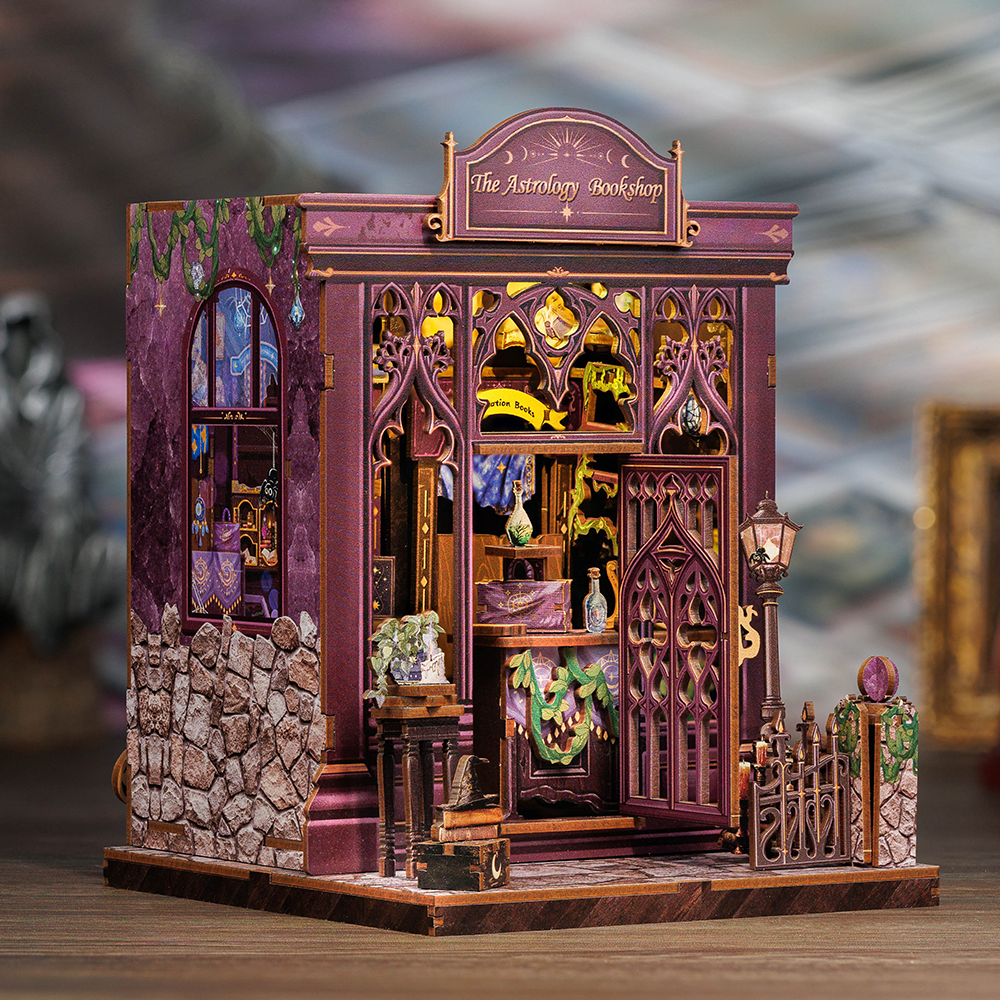 A Livraria da Astrologia Casa Miniatura DIY