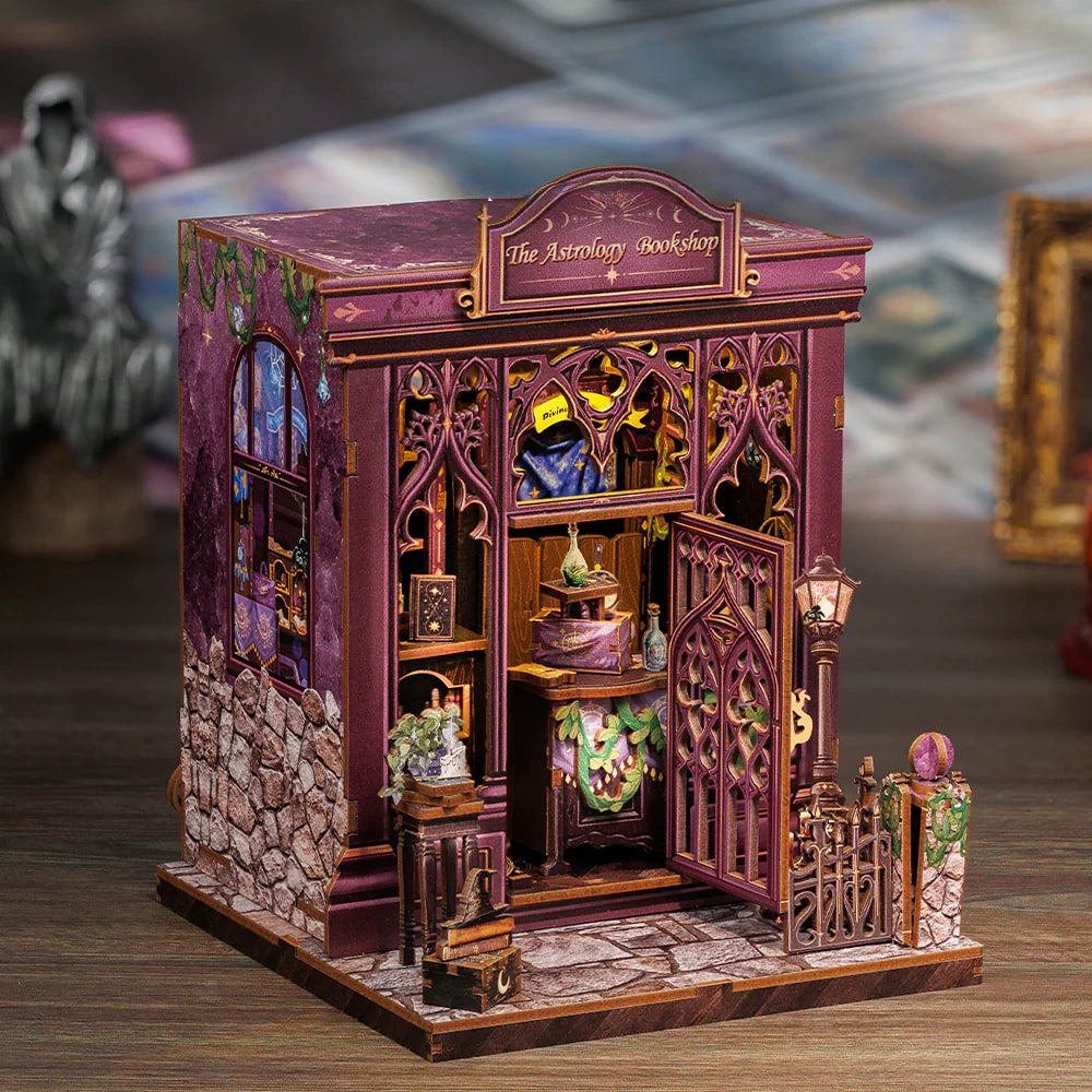 A Livraria da Astrologia Casa Miniatura DIY