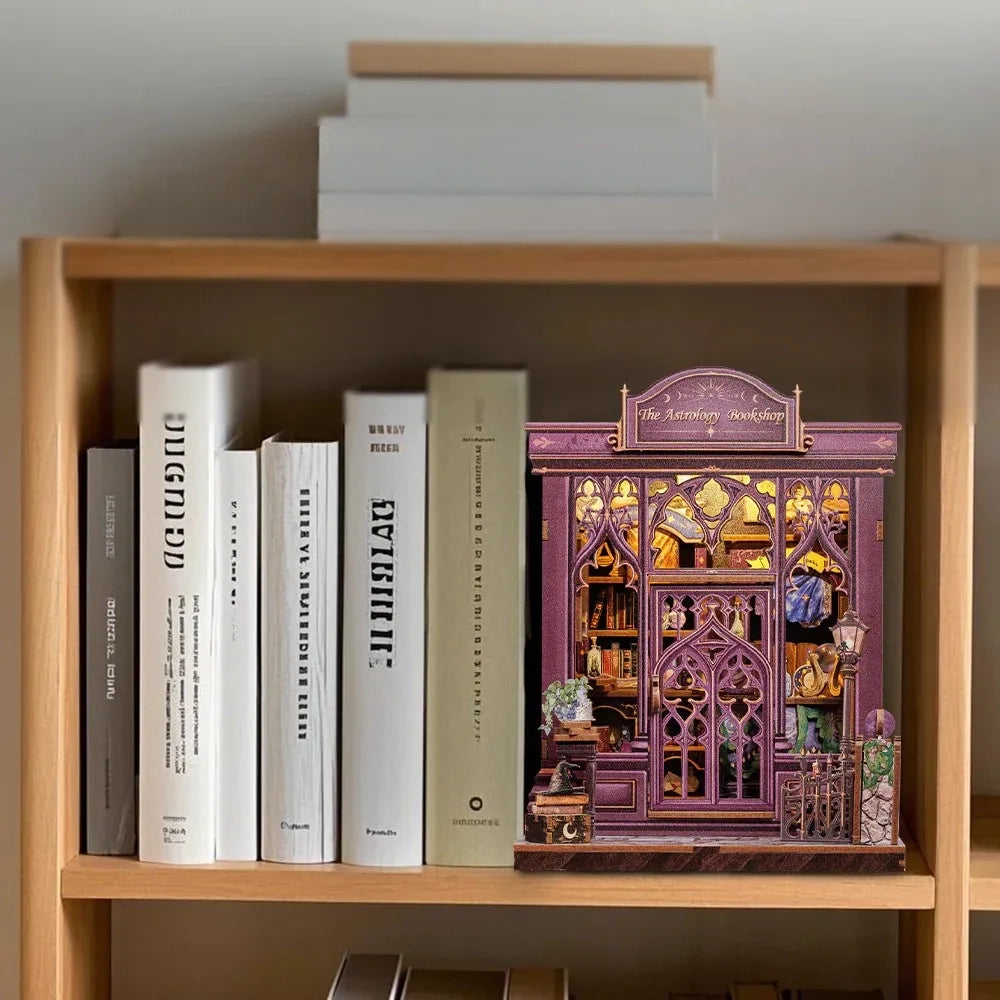 A Livraria da Astrologia Casa Miniatura DIY