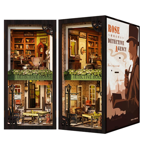 Agência de Detetives | Book Nook DIY