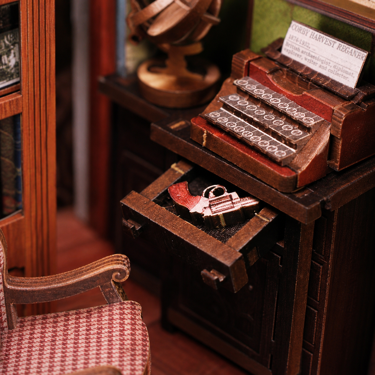 agencia de detetives booknook diy - carrossel imagem 2