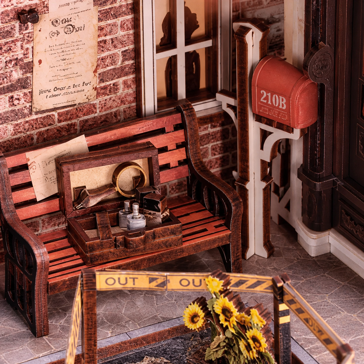 agencia de detetives booknook diy - carrossel imagem 4