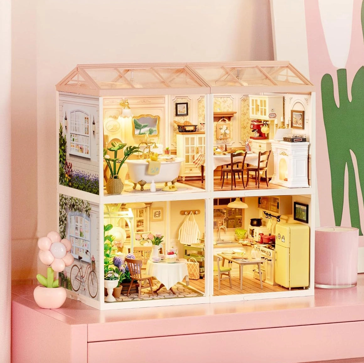 Banheiro Pop Bubble | Casa Miniatura DIY