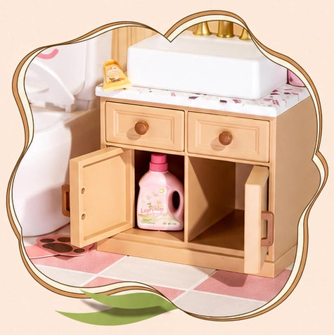 banheiro pop bubble miniatura diy - carrossel 2 imagem 4