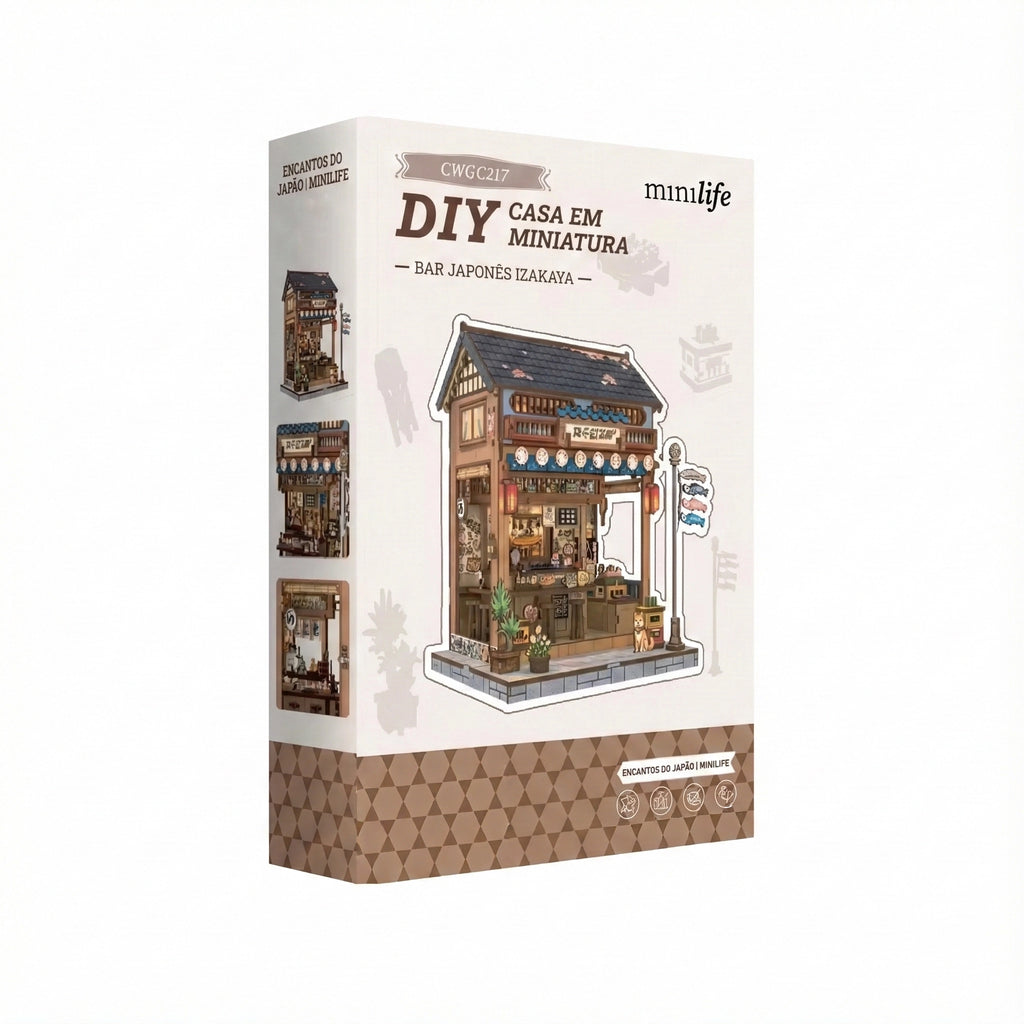 Bar Japonês Izakaya | Casa Miniatura DIY