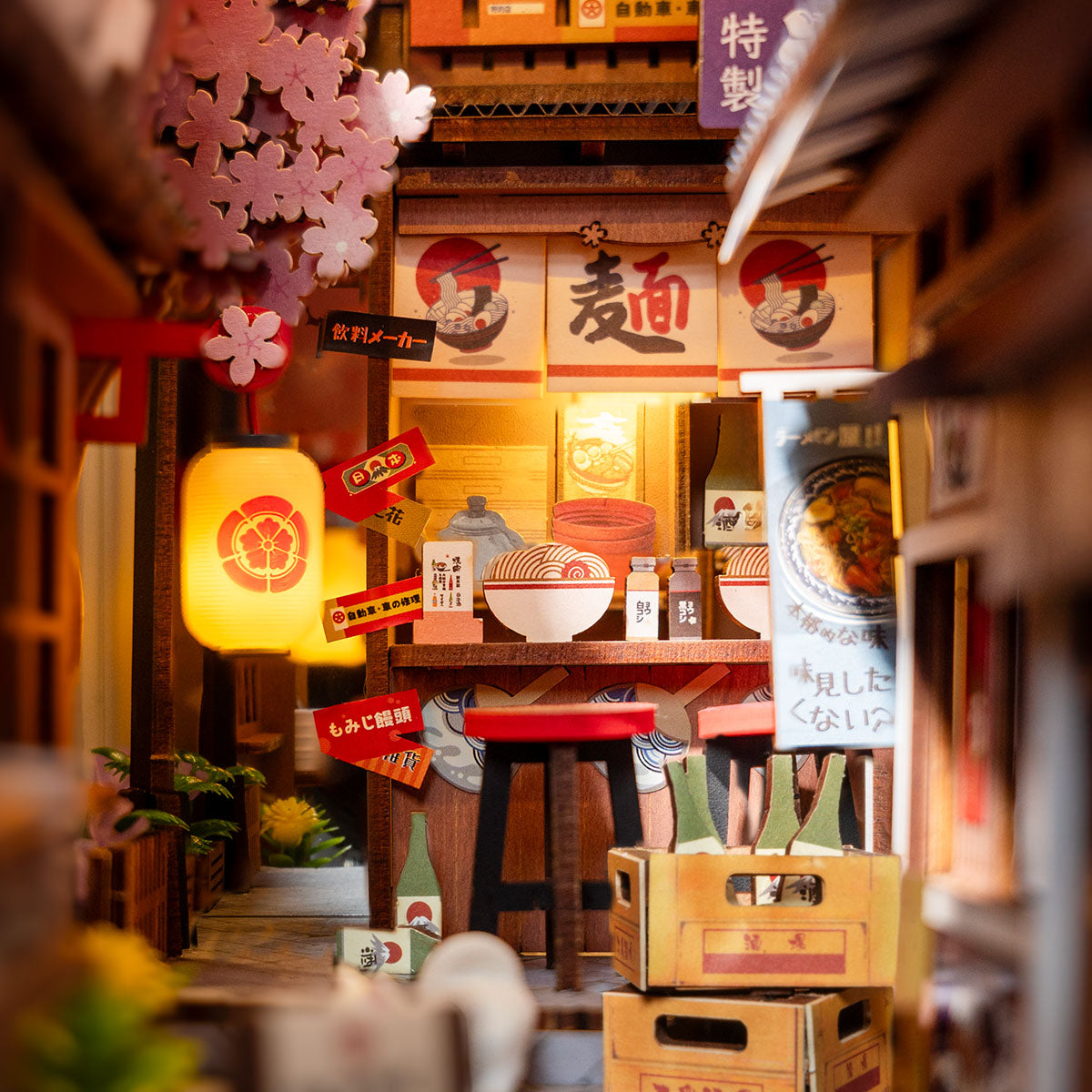 Beco do Vinho Sakura Book Nook DIY