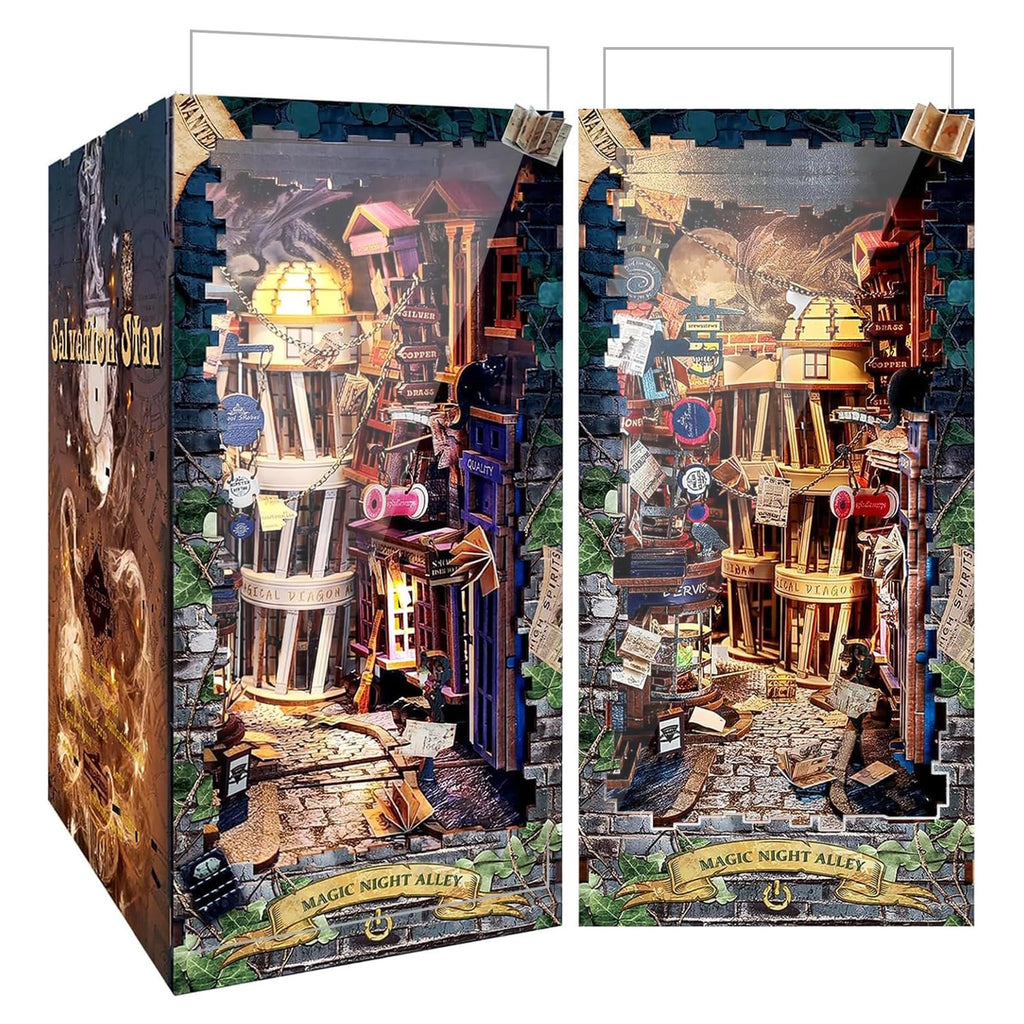 Beco Mágico Book Nook DIY