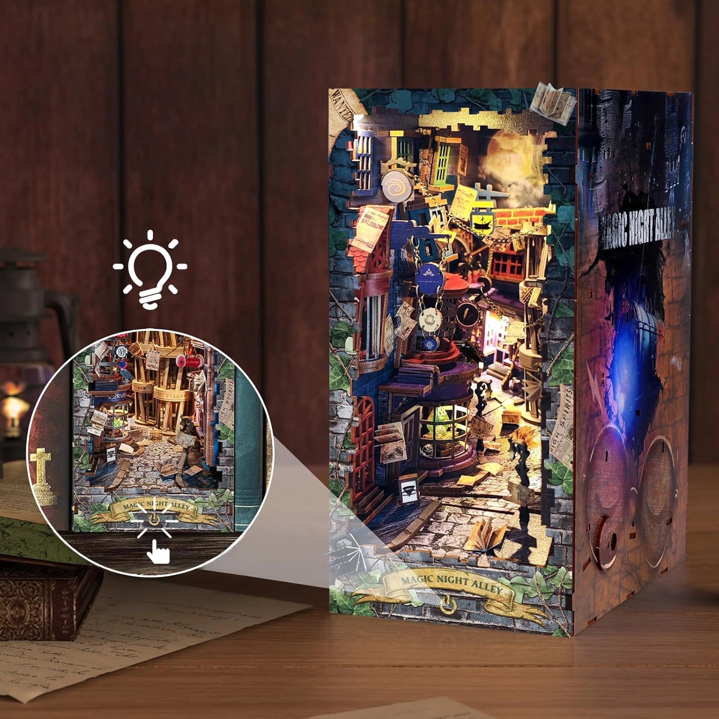 Beco Mágico Book Nook DIY