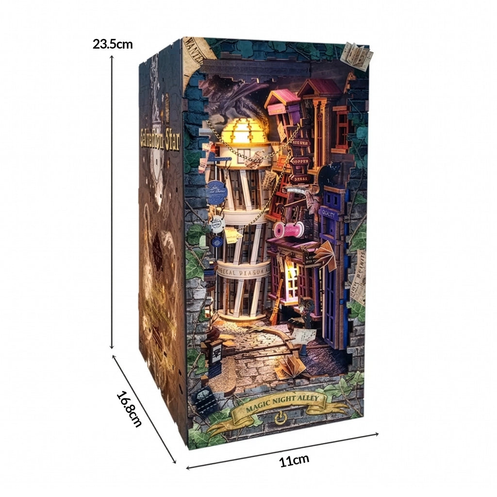 Beco Mágico Book Nook DIY