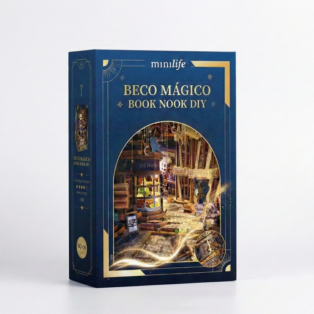 Beco Mágico | Book Nook DIY