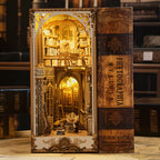Biblioteca dos Sonhos Barrocos Book Nook DIY