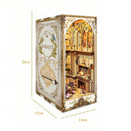 Biblioteca dos Sonhos Barrocos | Book Nook DIY