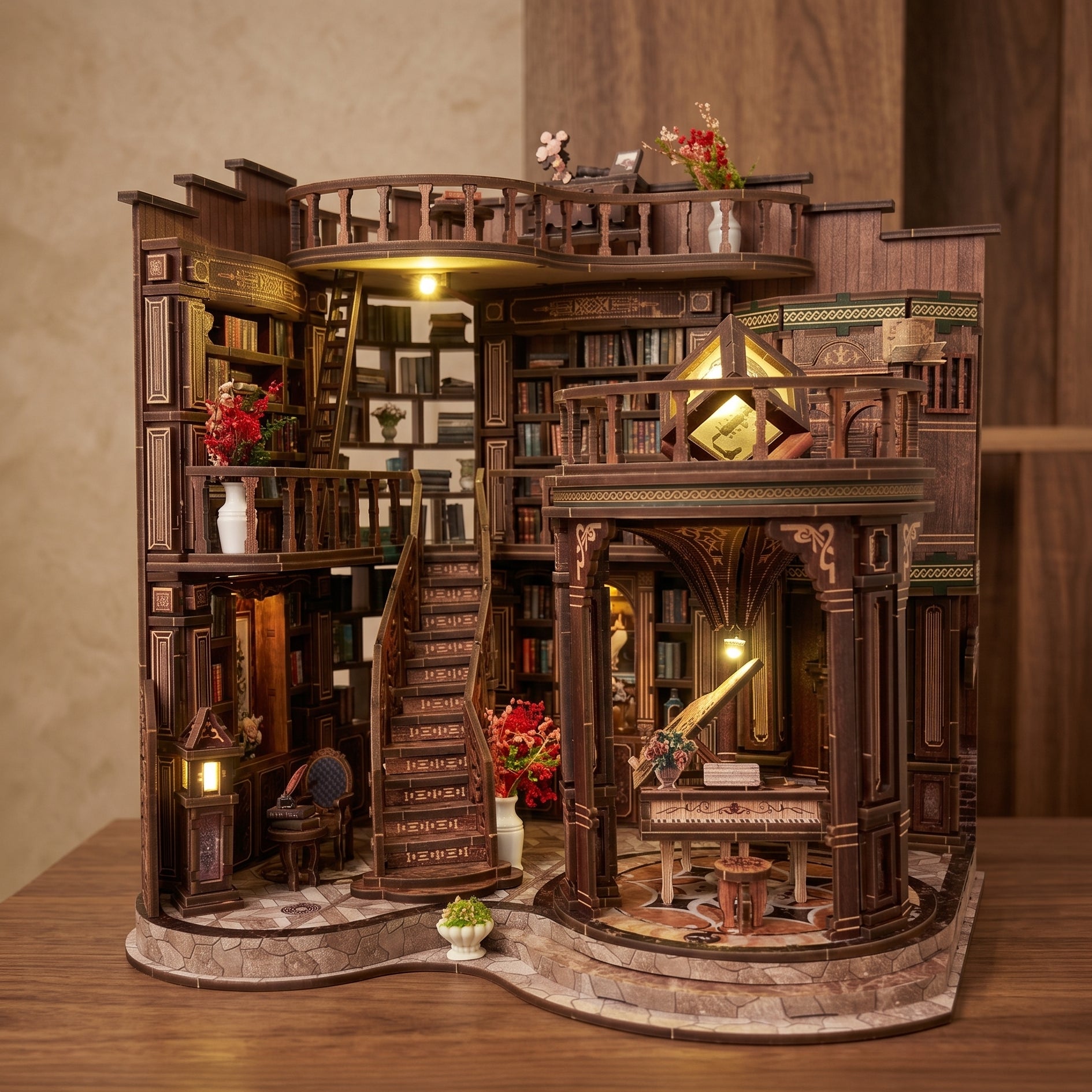 Biblioteca dos Sonhos | Casa Miniatura DIY
