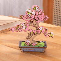 Bonsai de Cerejeira Sakura | Quebra-cabeça 3D