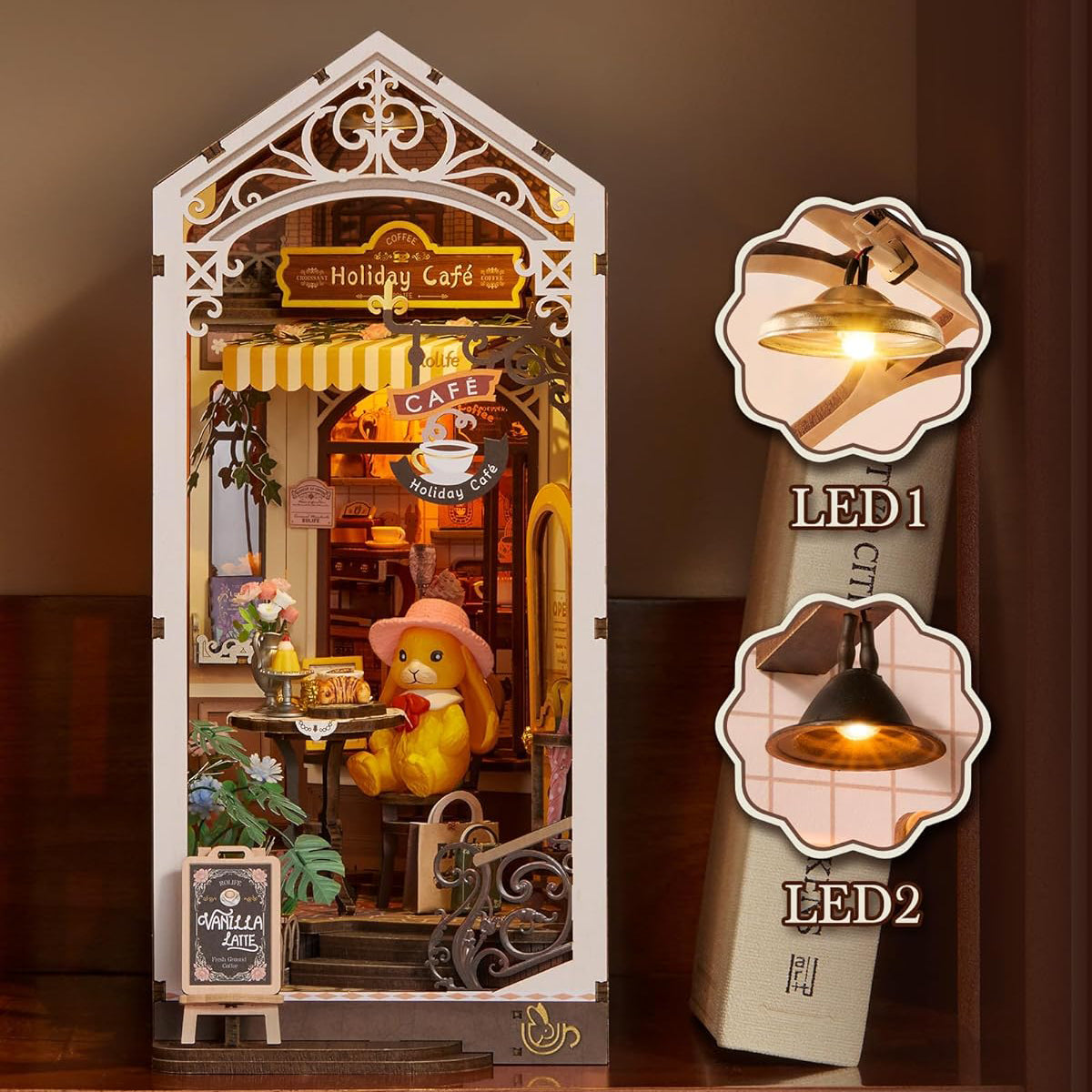 Café Charmoso | Book Nook DIY