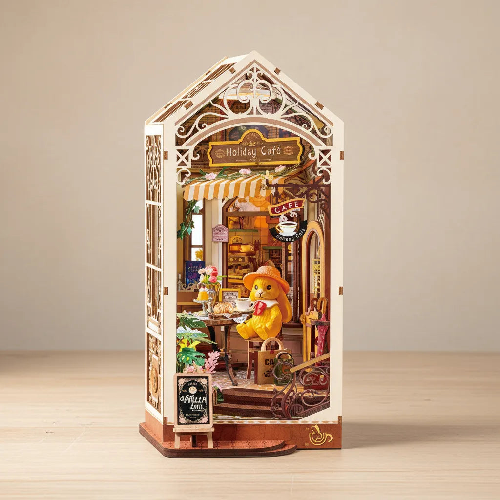 Café Charmoso | Book Nook DIY