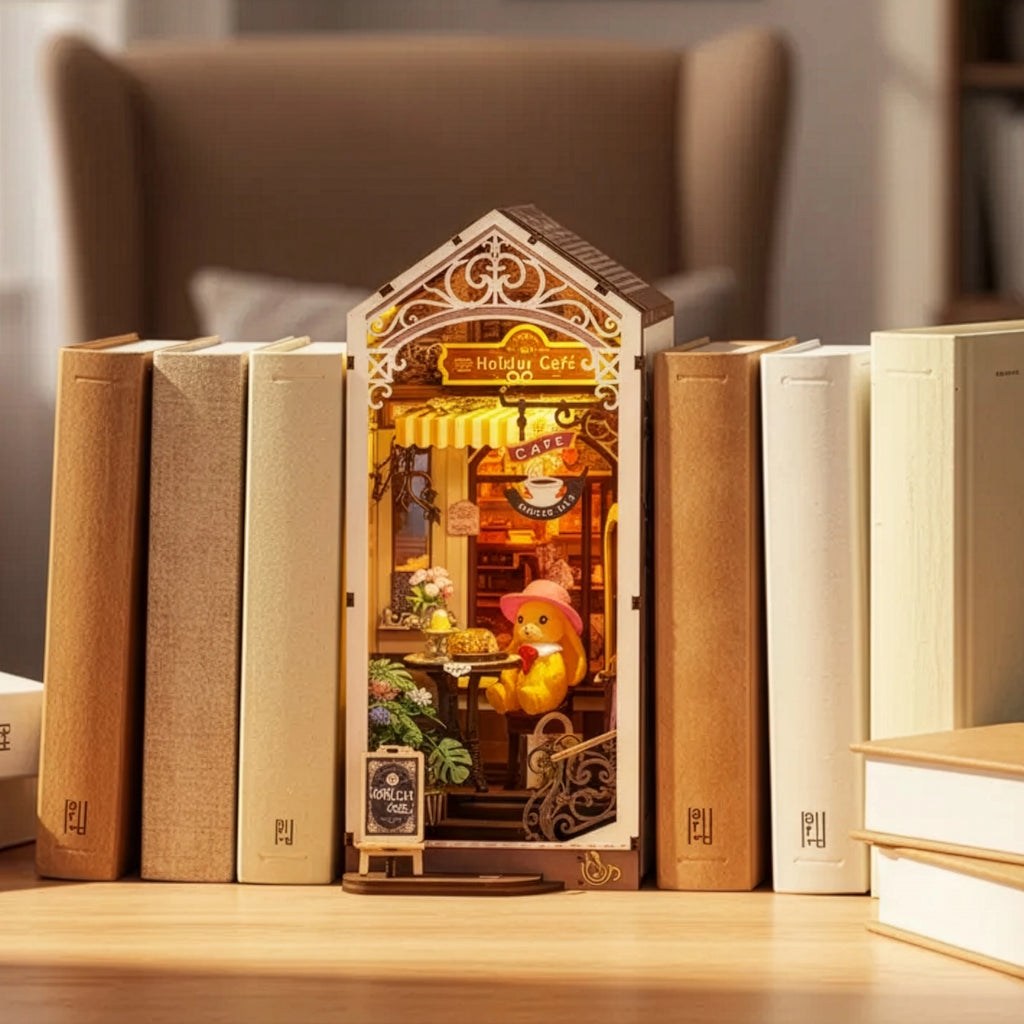 Café Charmoso | Book Nook DIY