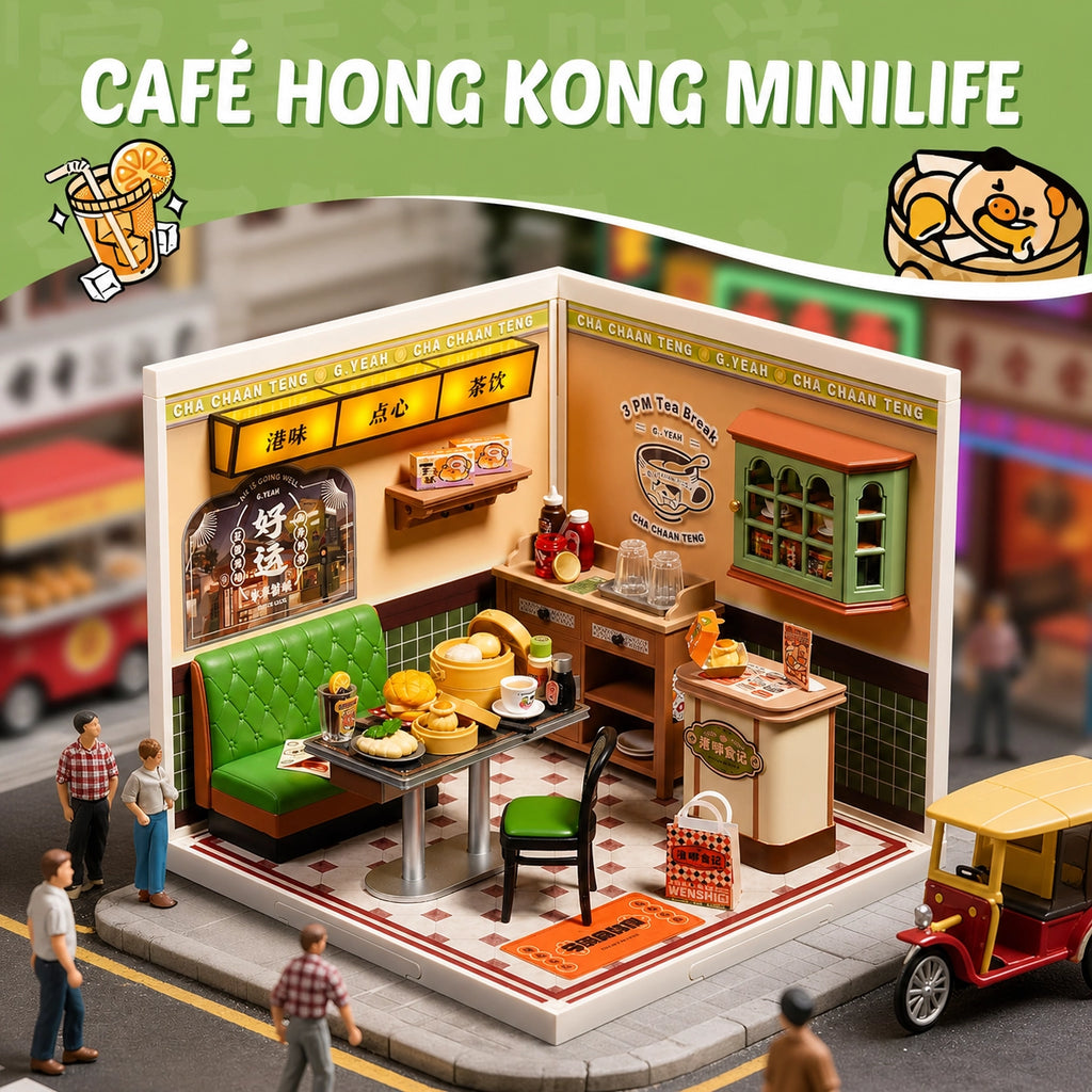 Café Hong Kong | Casa Miniatura DIY