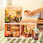 Café Hong Kong Casa Miniatura DIY