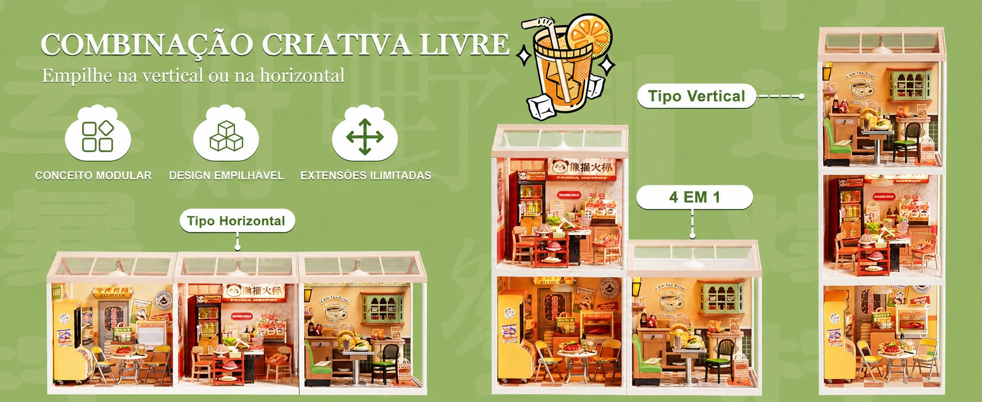 cafe hong kong miniatura diy - banner horizontal 1