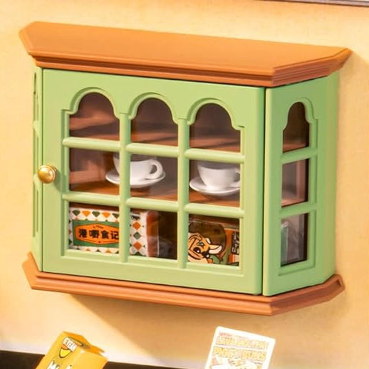 cafe hong kong miniatura diy - carrossel imagem 5