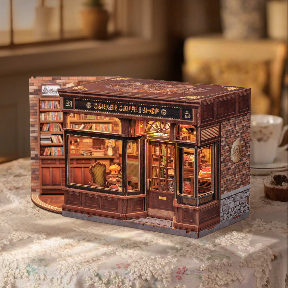 Cafeteria da Esquina Casa Miniatura DIY