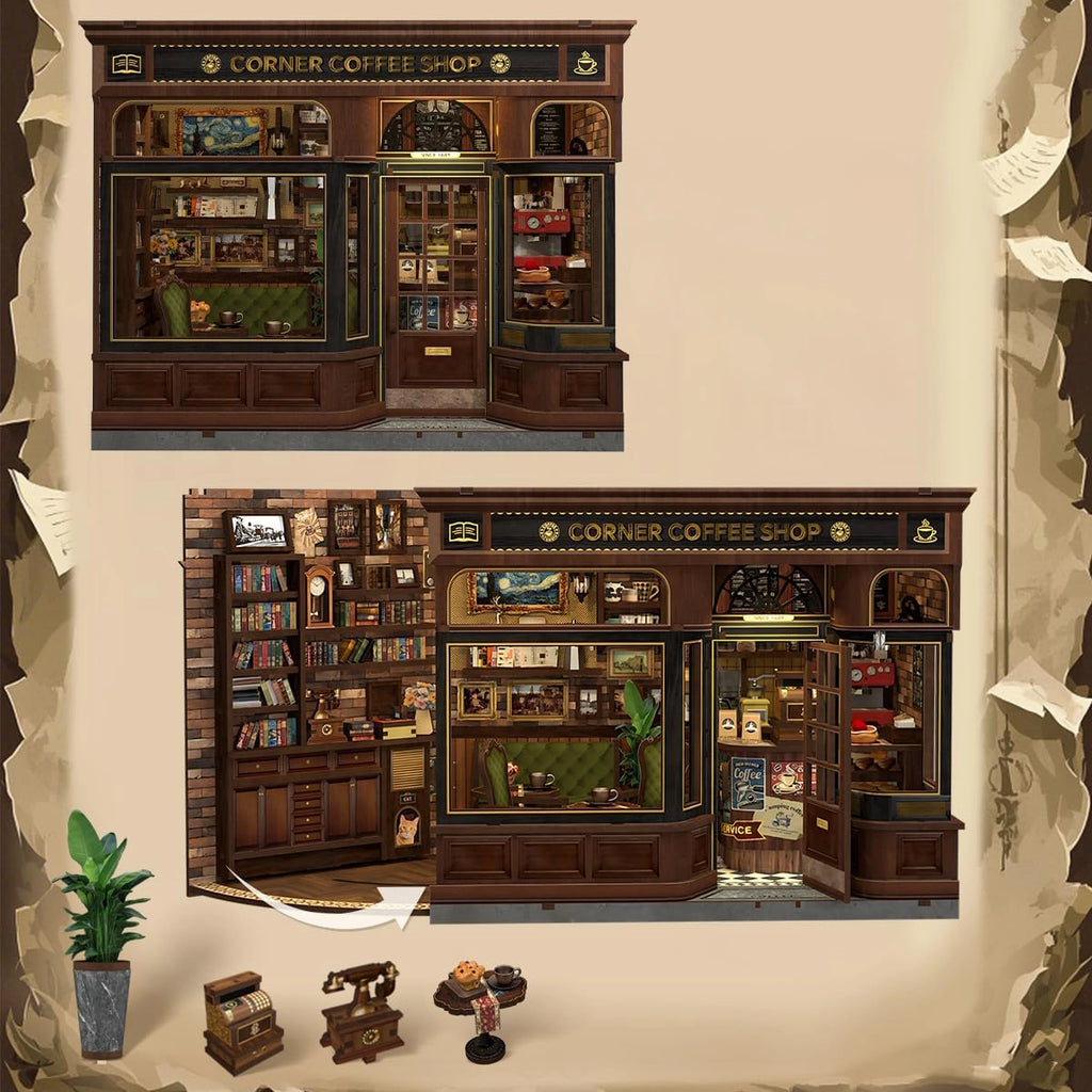 Cafeteria de Esquina | Casa Miniatura DIY