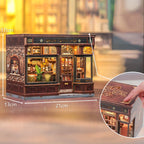 Cafeteria da Esquina Casa Miniatura DIY