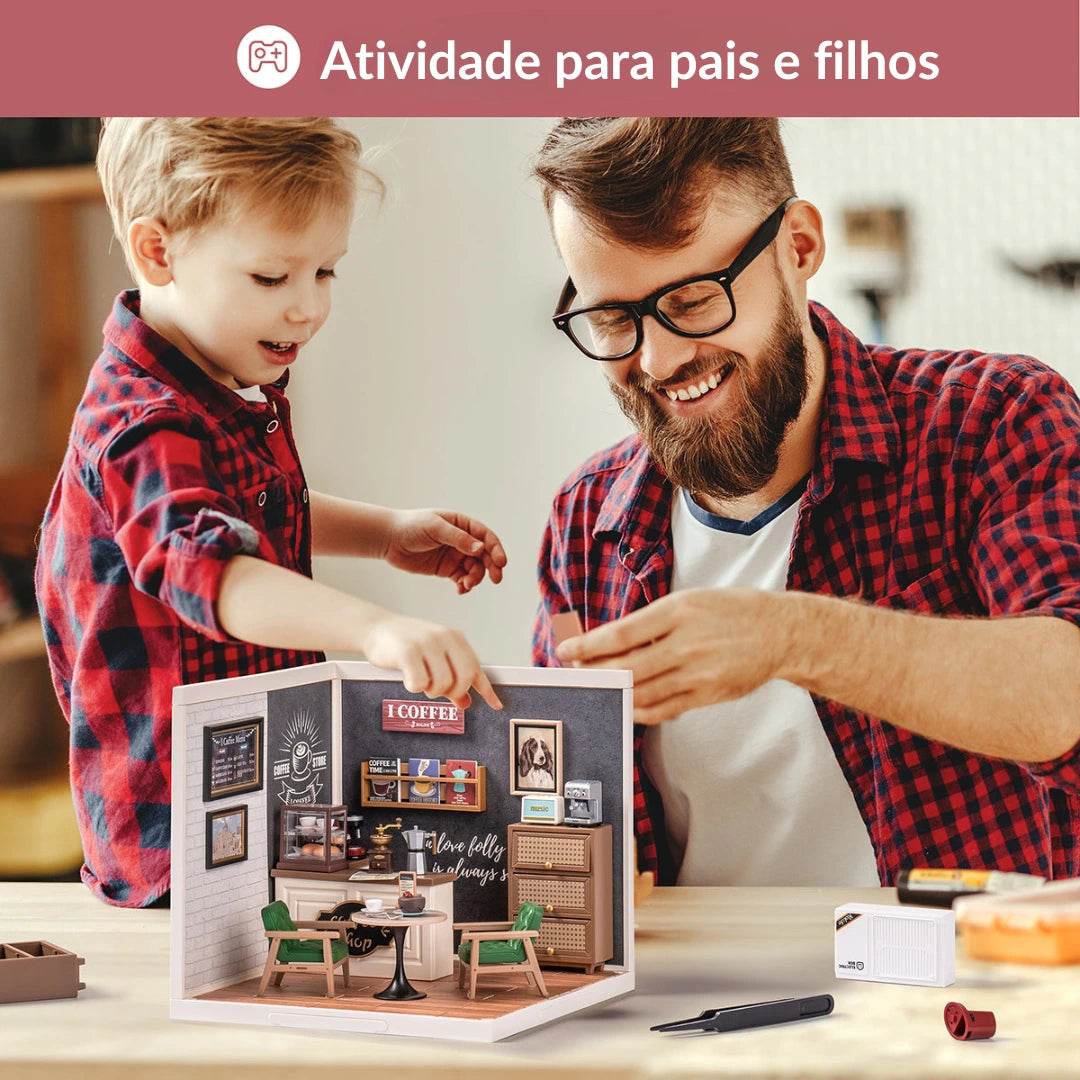 Cafeteria da Inspiração Casa Miniatura DIY