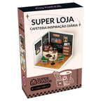 Cafeteria da Inspiração Casa Miniatura DIY