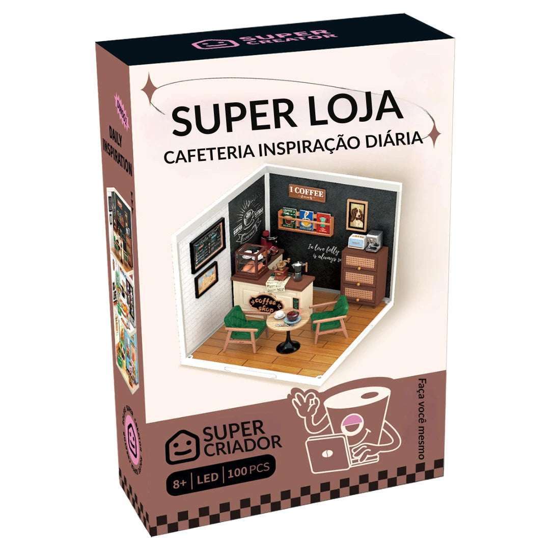 Cafeteria da Inspiração Casa Miniatura DIY