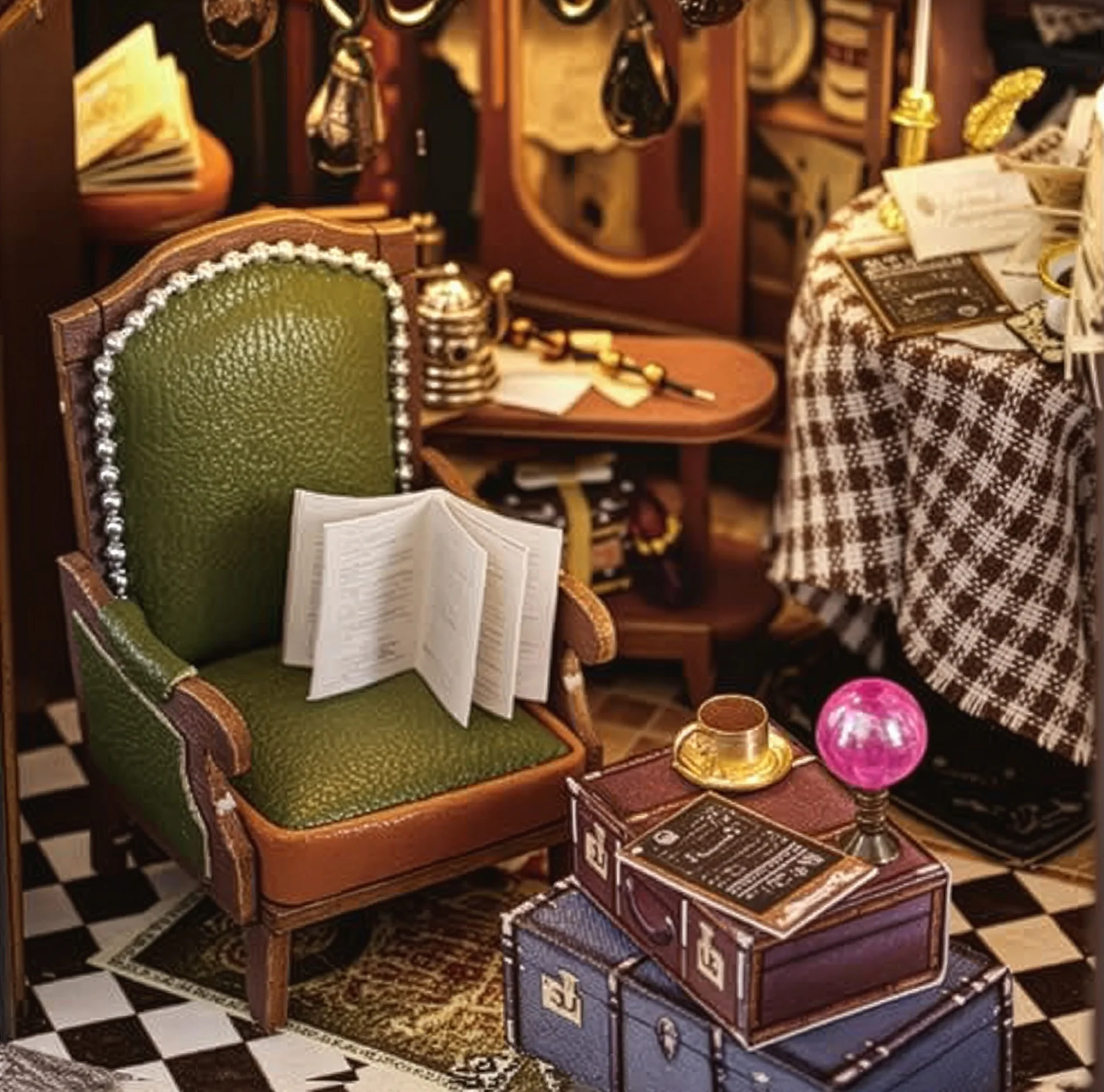 cafeteria magica casa miniatura diy - carrossel imagem 1