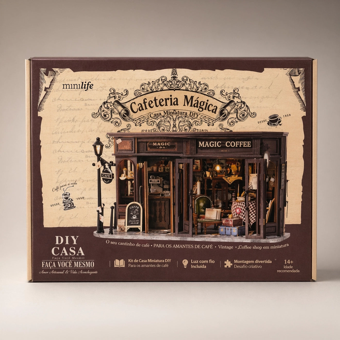 Cafeteria Mágica | Casa Miniatura DIY