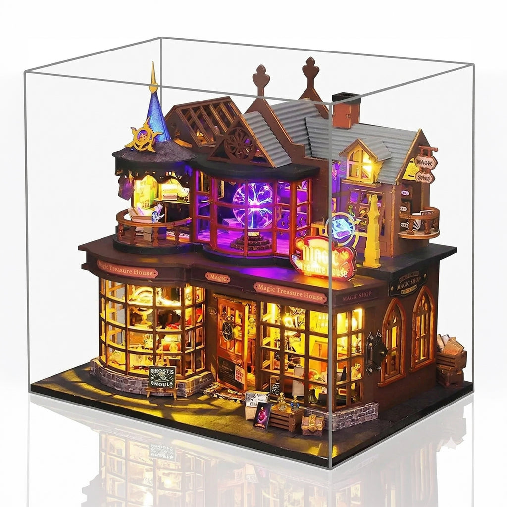 Casa Mágica do Tesouro | Casa Miniatura DIY