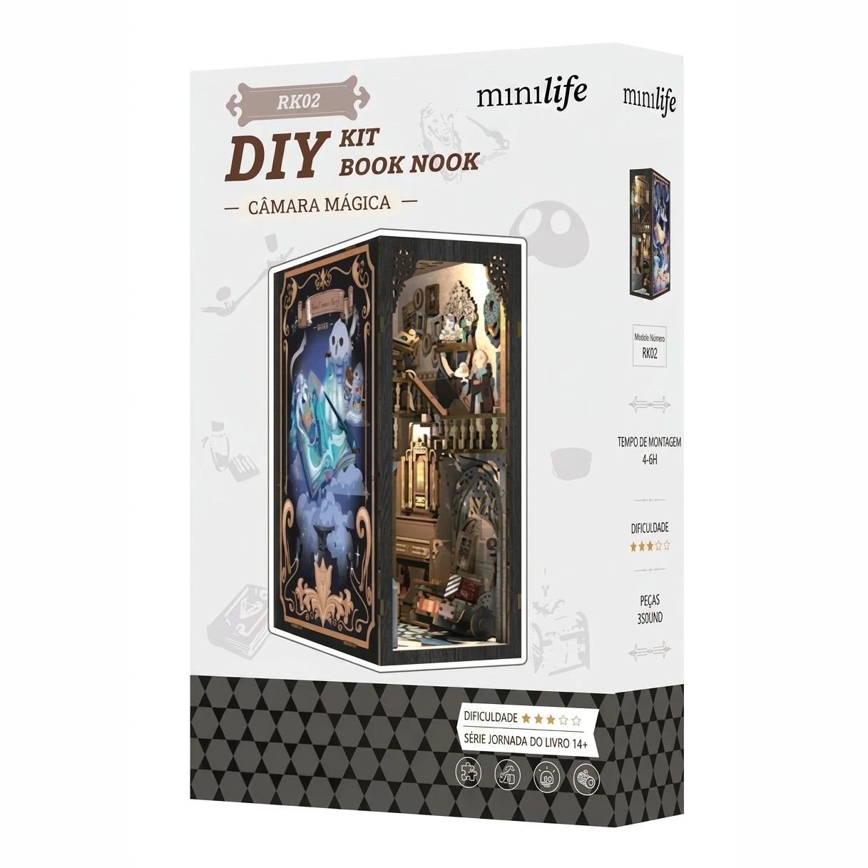 camara magica book nook diy - imagem caixa do produto