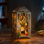 Casa de Jardim Book Nook DIY