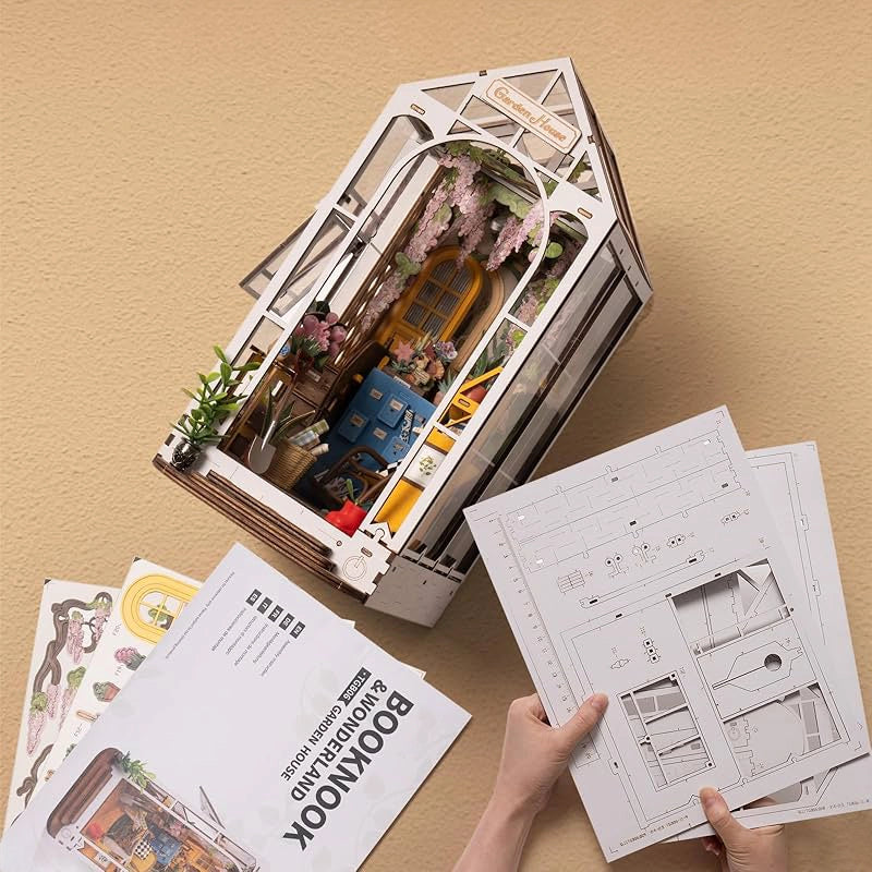 Casa de Jardim | Book Nook DIY